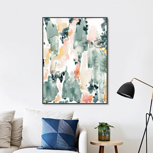 Watercolour Style Wall Art Canvas Print