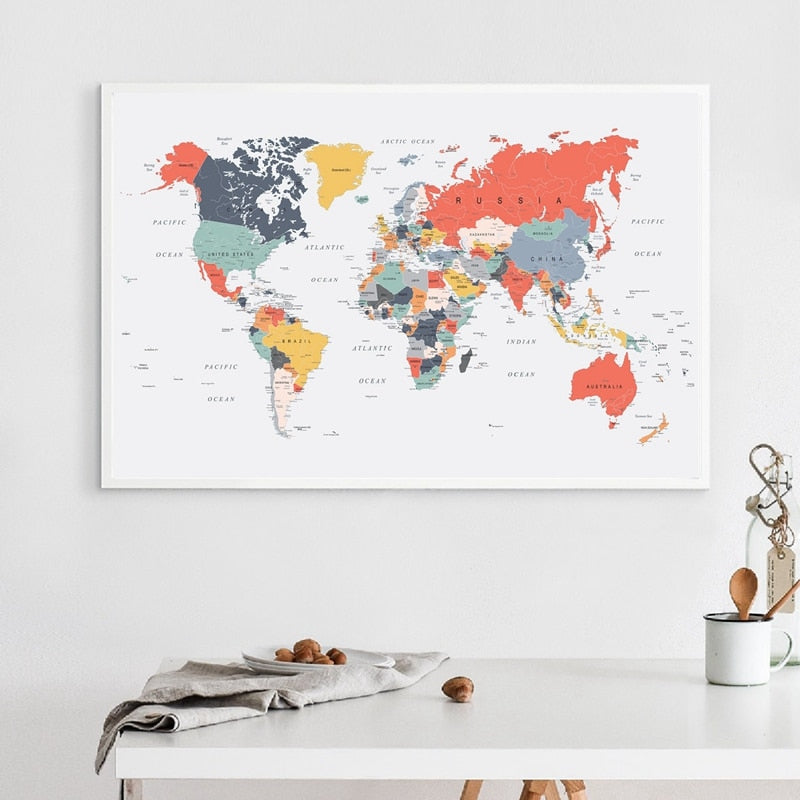 World Map Poster