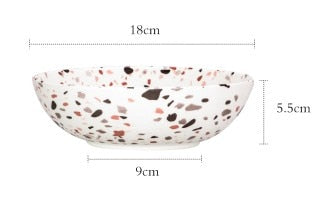 Terrazzo Ceramic Dinnerware