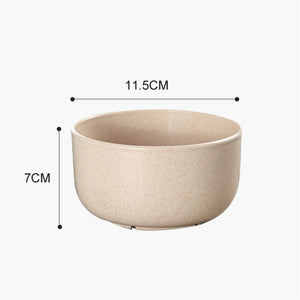 Wheat Straw Bowl - Set of Four