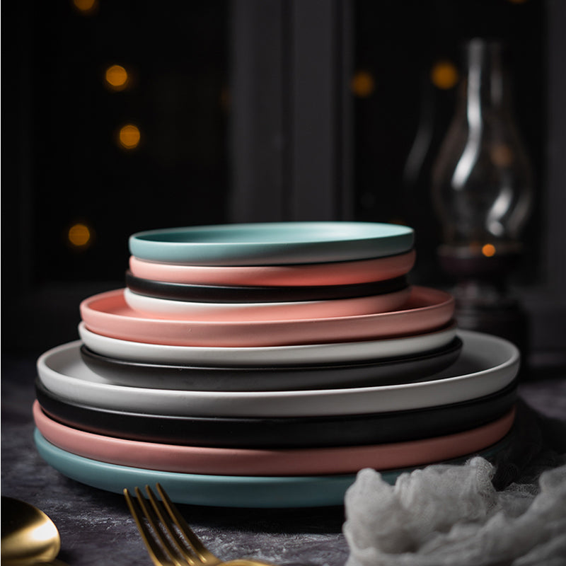 Single Piece Ceramic Dinner Plates